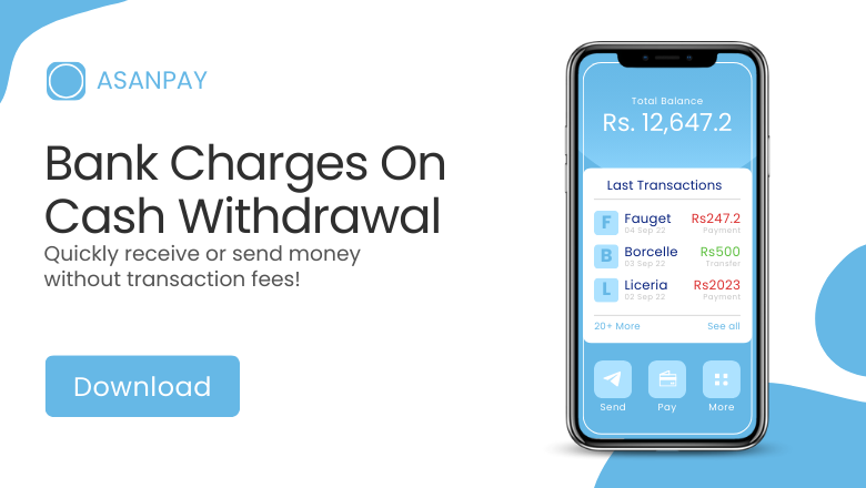 Bank Charges On Cash Withdrawal