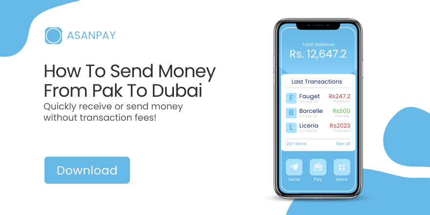 How To Send Money From Pak To Dubai