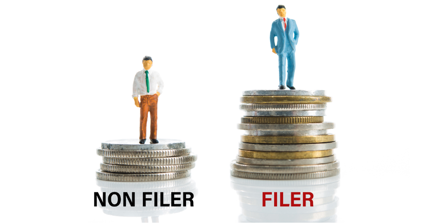 Filer vs non-Filer Cash Withdrawal Tax