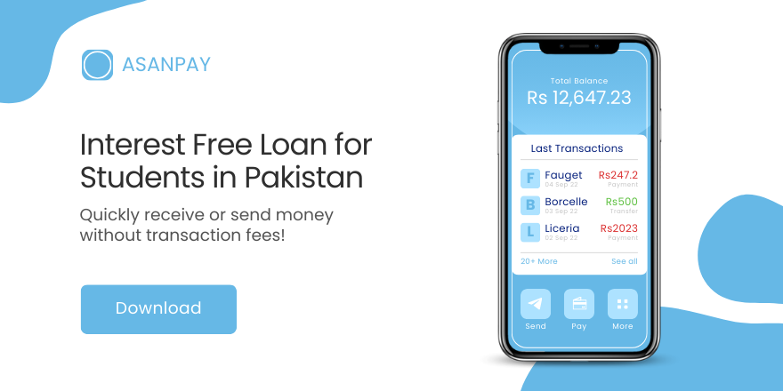 Interest Free Loan for Students in Pakistan